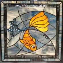 Original Stained Glass by Alla Sharkova
